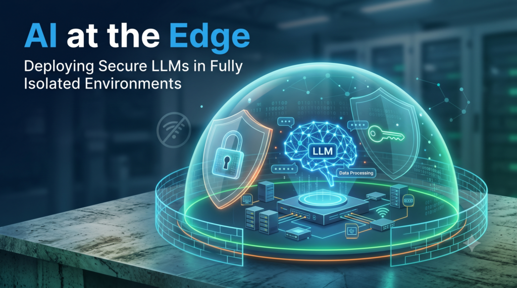 AI at the Edge: Deploying Secure LLMs in Fully Isolated Environments